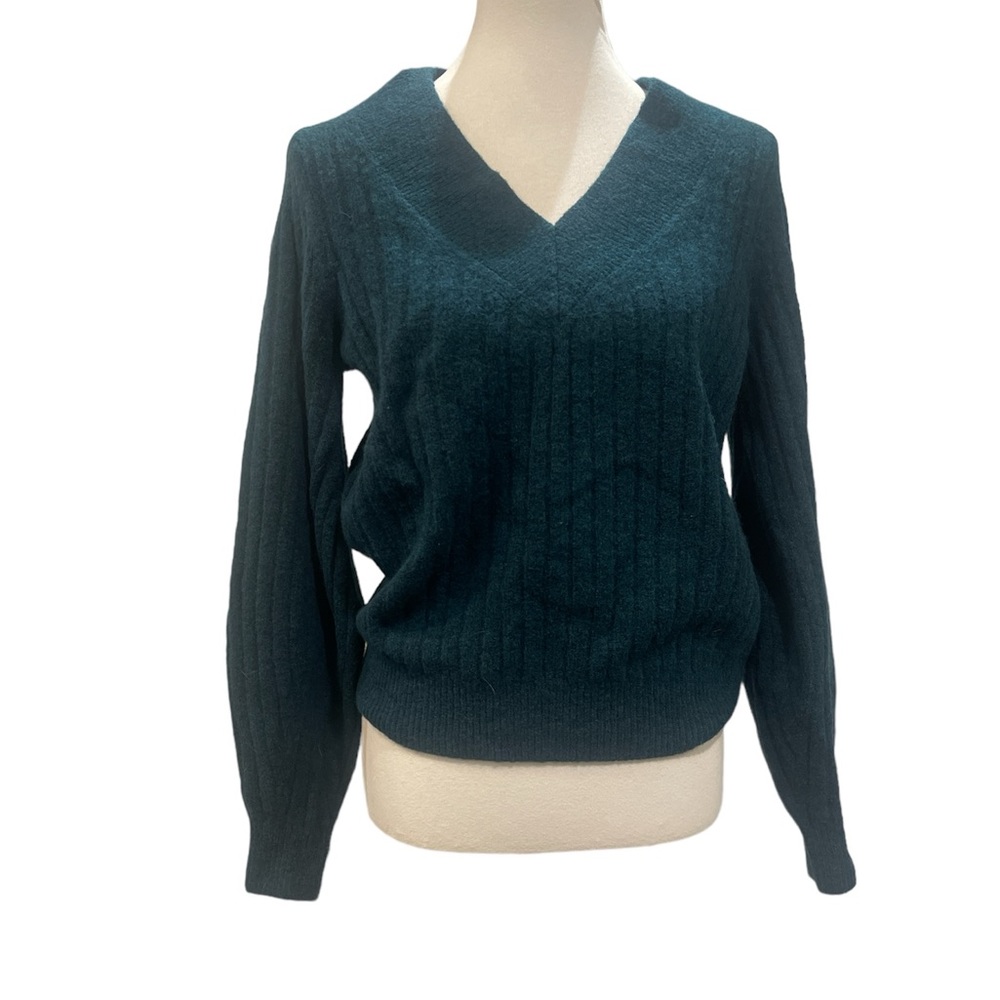 Banana Republic - Aire Yarn Wool Sweater - Green - Medium